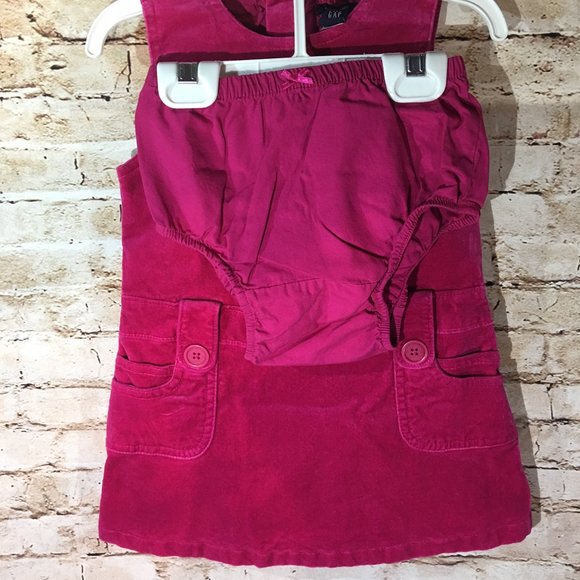 BABY GAP KIDS GIRLS BERRY JUMPER DIAPER COVER - Picture 1 of 7